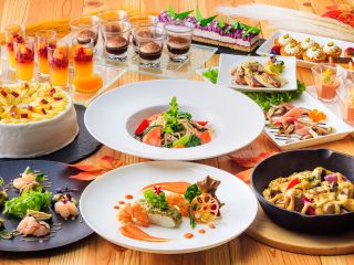 秋のランチセミブッフェ