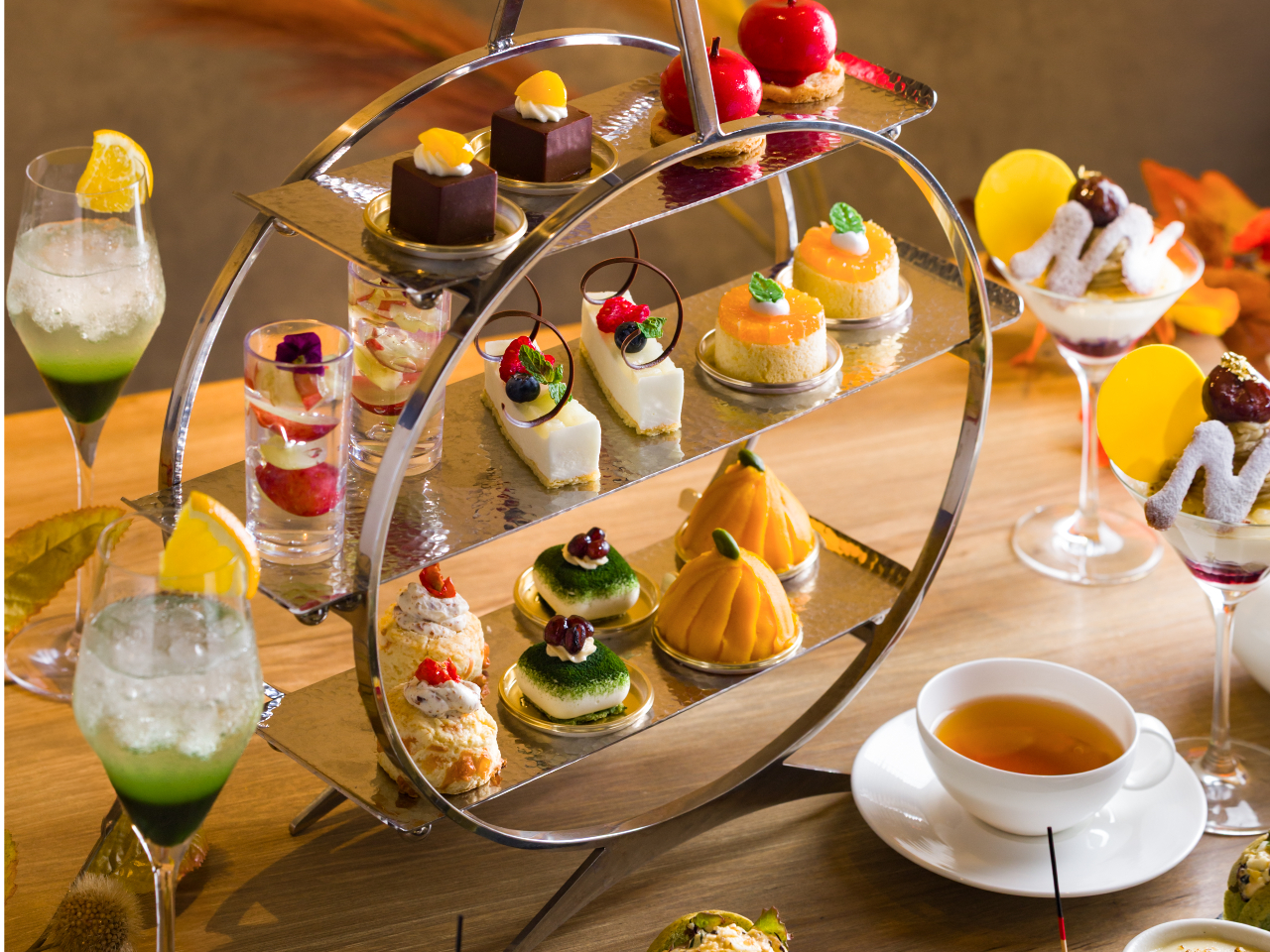 秋の味覚アフタヌーンティー