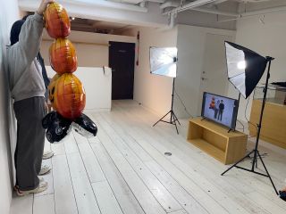 こんな感じでモニターを見ながら自分たちだけで気兼ねなく写真を撮れます!