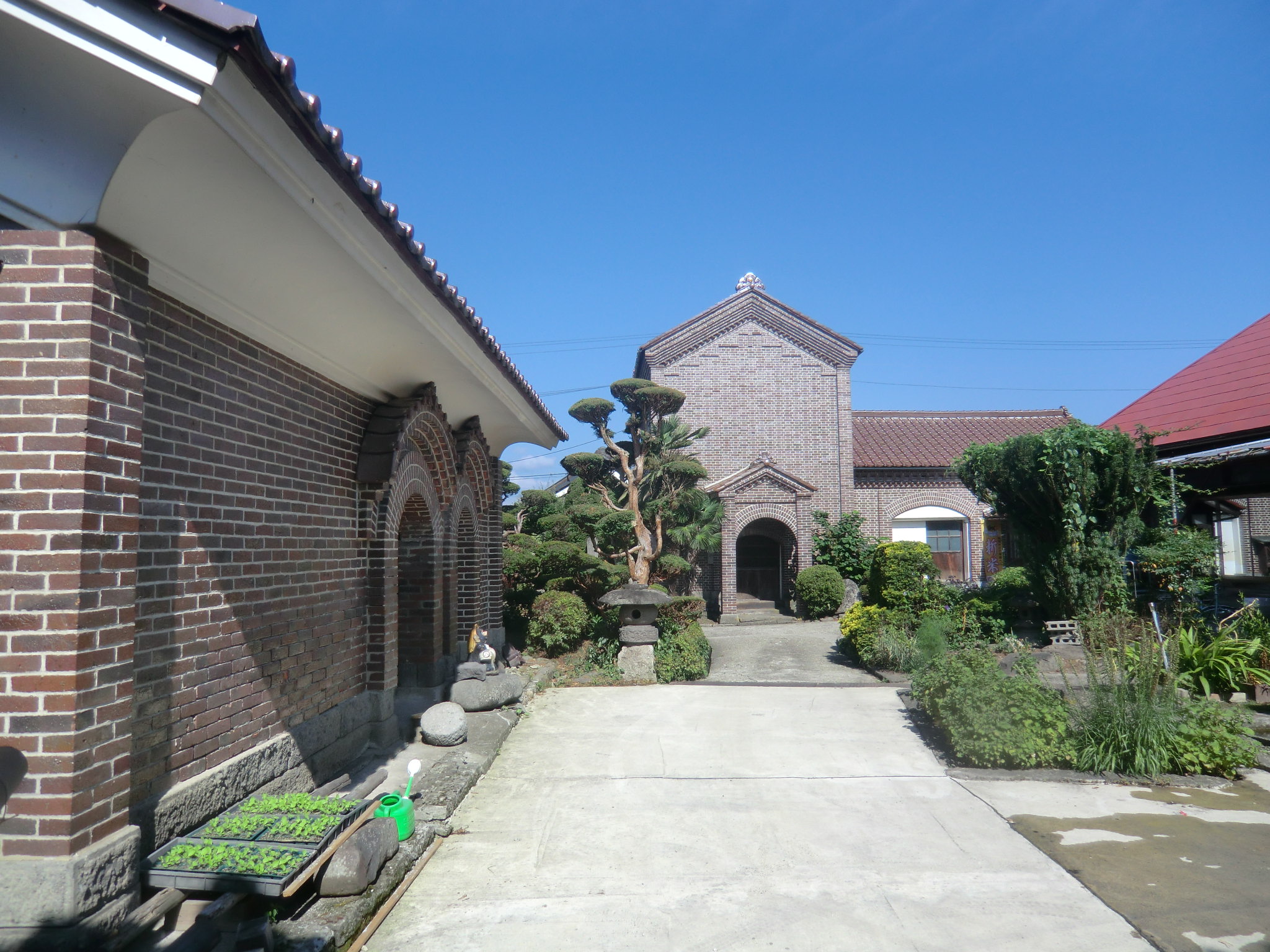 当園国登録文化財指定れんが蔵