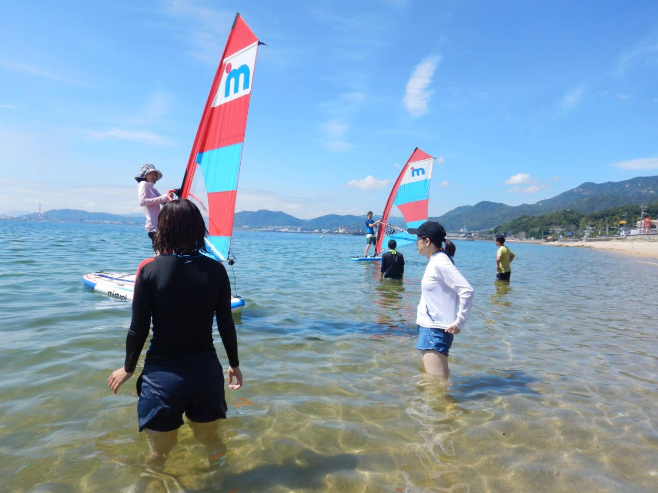 海の上で友達と、特別な時間を過ごしてください。