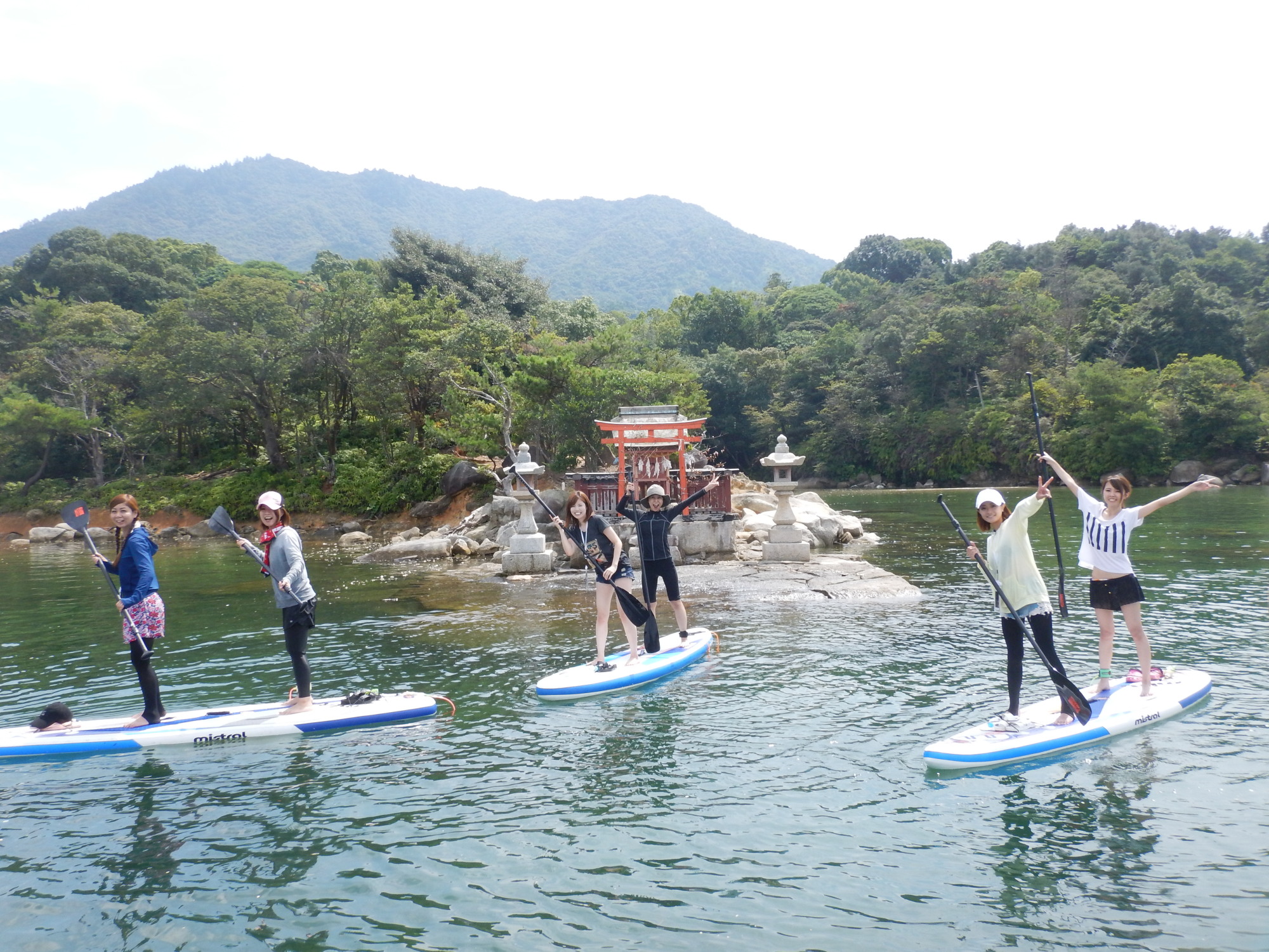 初心者大歓迎!宮島SUPクルージング