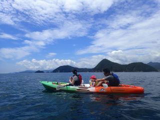目の前は熊野灘の海と大自然!