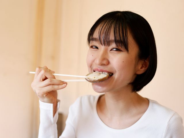 採れたてのしいたけって すごくみずみずしくジューシーなんです