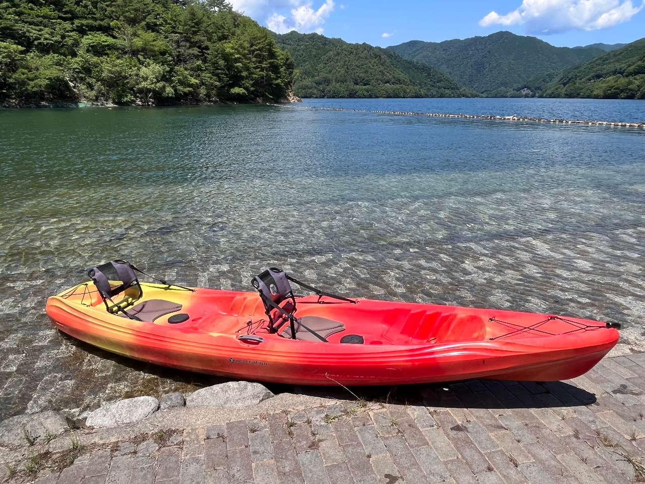 かぬー　1005050お急ぎ 初心者も安心♪体験プラン】ゆったり湖上散歩～カヤック・SUP