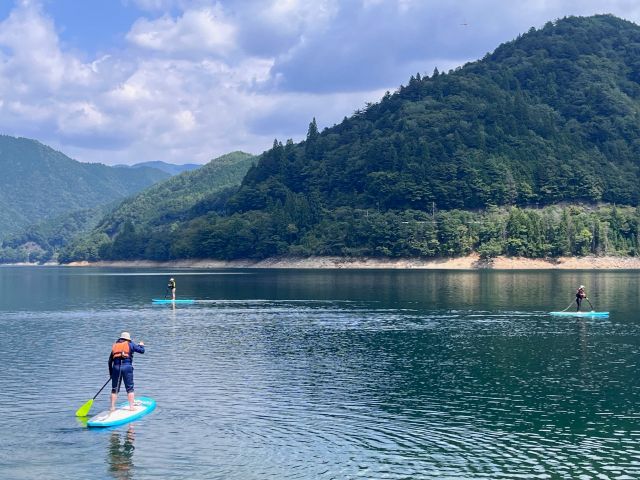 ゆっくり湖上散歩をお楽しみください♪