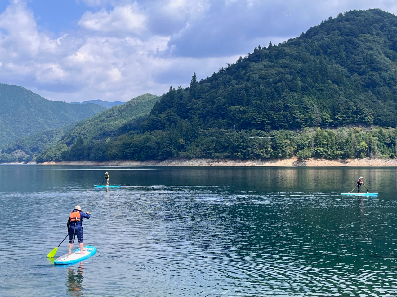 ゆっくり湖上散歩をお楽しみください♪