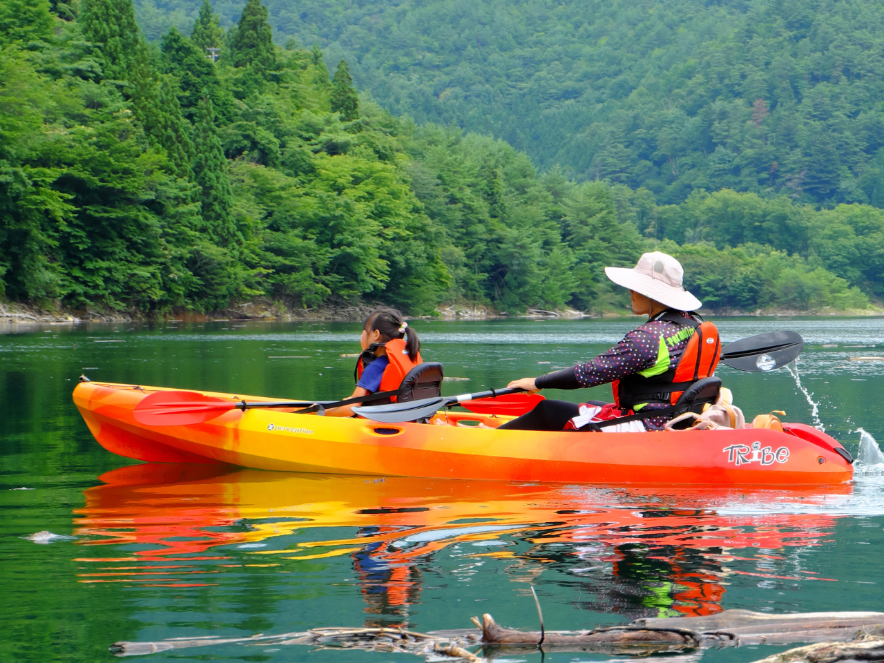 【経験者やリピーターの方♪レンタルプラン】金山湖カヤック・SUP艇レンタル