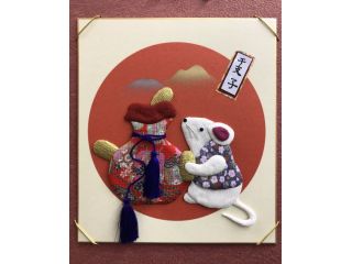 和紙おりがみ教室 11 27 水 お正月プラン 来年の干支 子 ねずみ の押絵を作りましょう 色紙サイズ 和紙の店 かみぞの じゃらん遊び体験