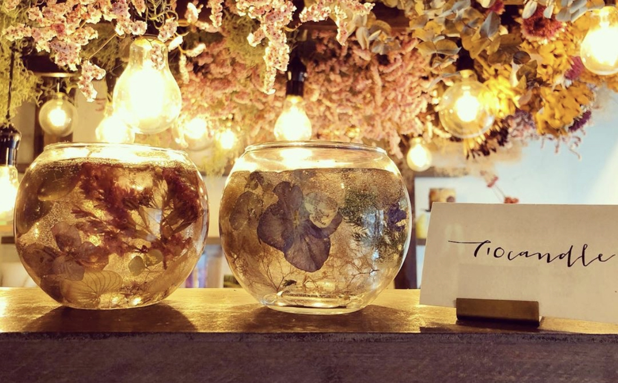 ※平日のみ※ 【ジェルランタン】お好きなドライフラワーをお選びいただき世界にひと...