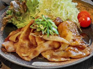 神戸ポーク生姜焼き定食