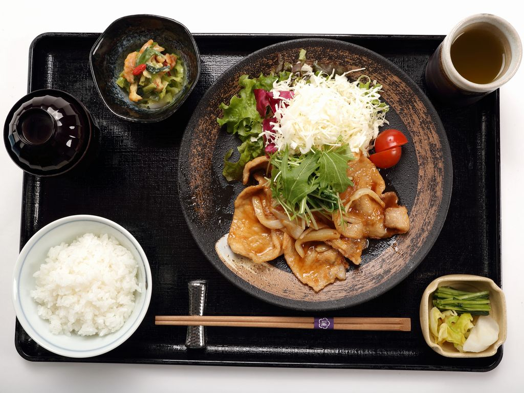 神戸ポーク生姜焼き定食