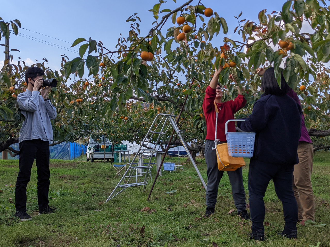 秋の思い出をパシャリ