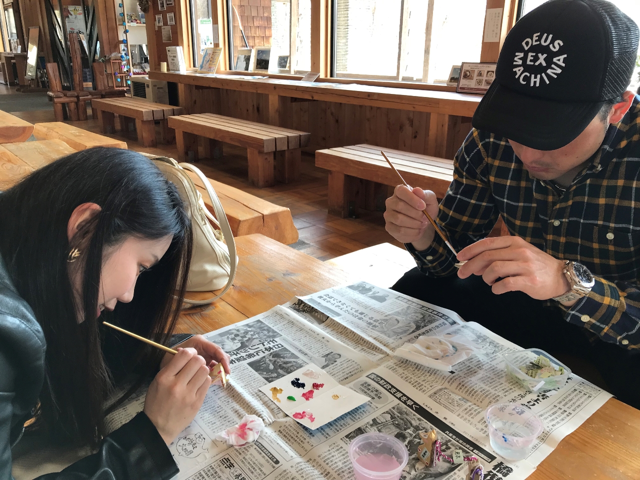 カップルで仲良く。