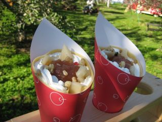 週末限定!りんごクレープつきプラン♪