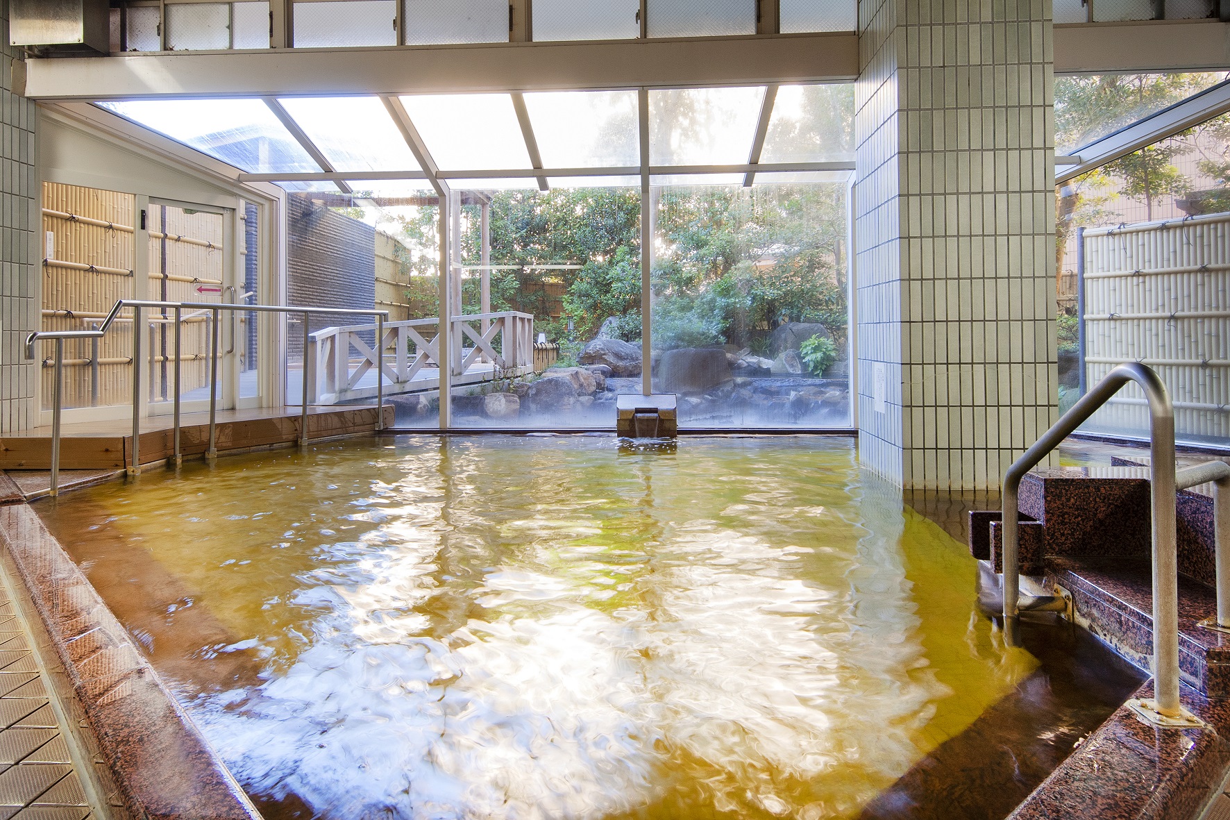 ヨードでお肌すべすべな温泉