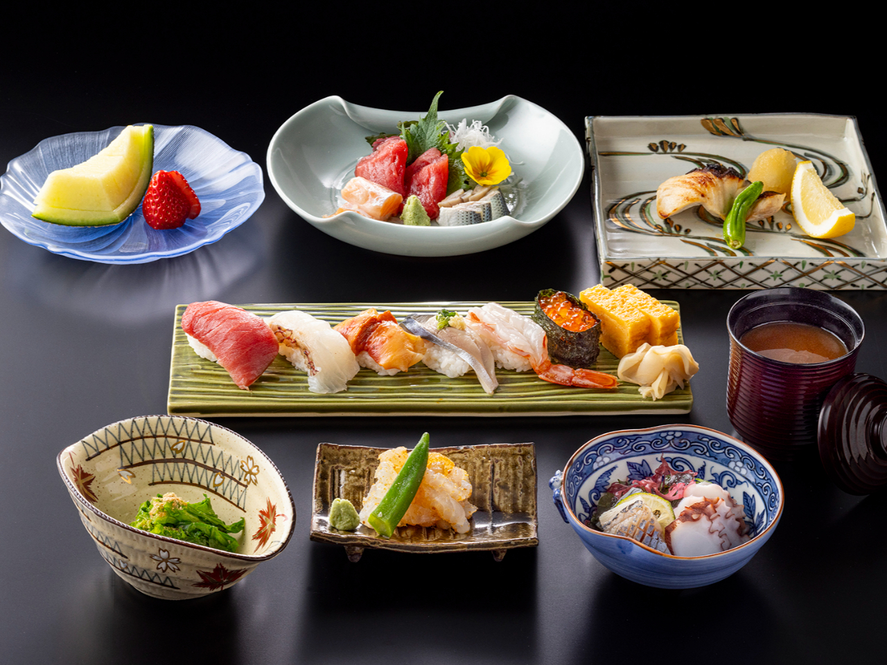 ★日本料理 松風★旬彩寿司会席/四季折々の恵みを味わう「旬彩寿司会席」/ファミリ...