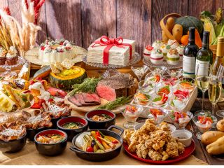 <11月1日-12月19日> 北のめぐみとクリスマスデザートビュッフェ(ドリンクバー付き)