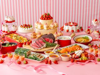 <1月10日-2月28日> (ドリンクバー付)いちごとミルクのプレシャス・マリアージュ