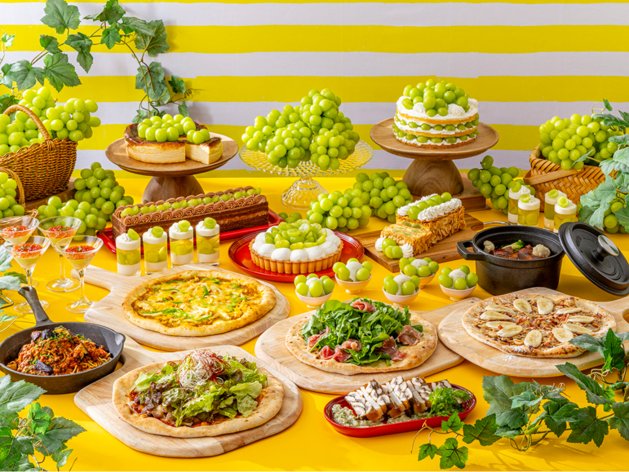 ★平日ランチ★秋の美食紀行ビュッフェ＆シャインマスカットフェア（ドリンクバー付）...