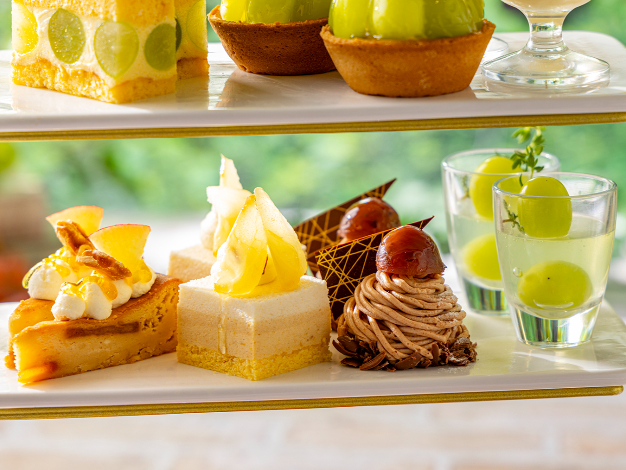 りんご・栗・さつま芋など秋の味覚もご堪能♪