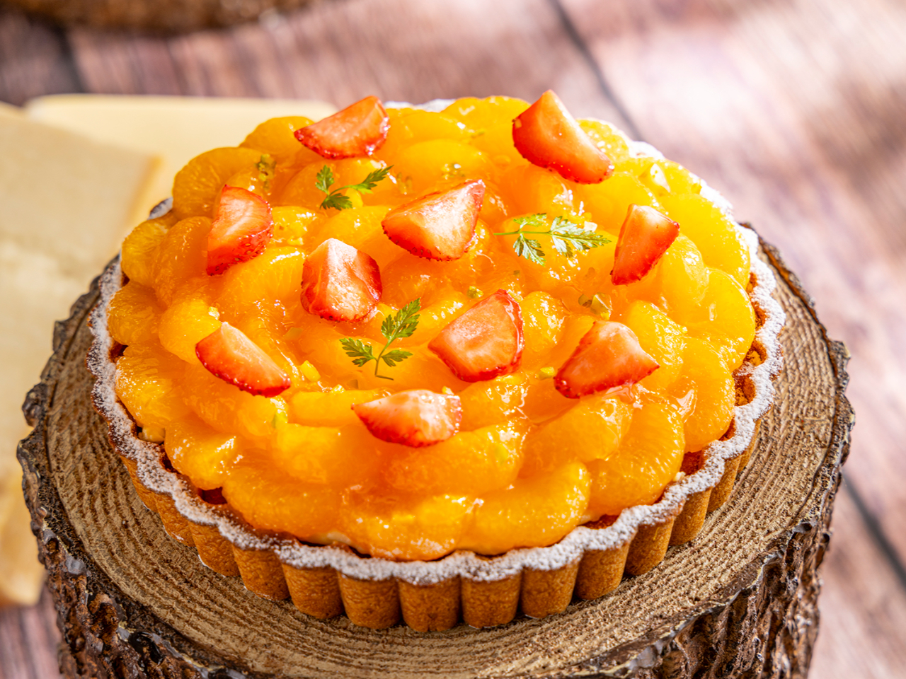 みかんのタルト〜チーズクリーム