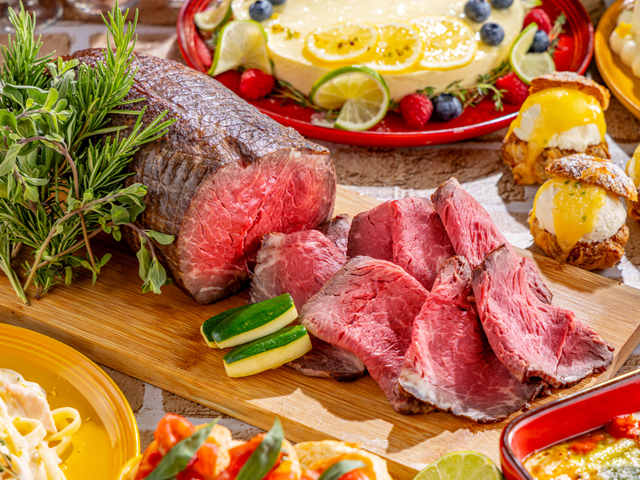 大人気のローストビーフ!