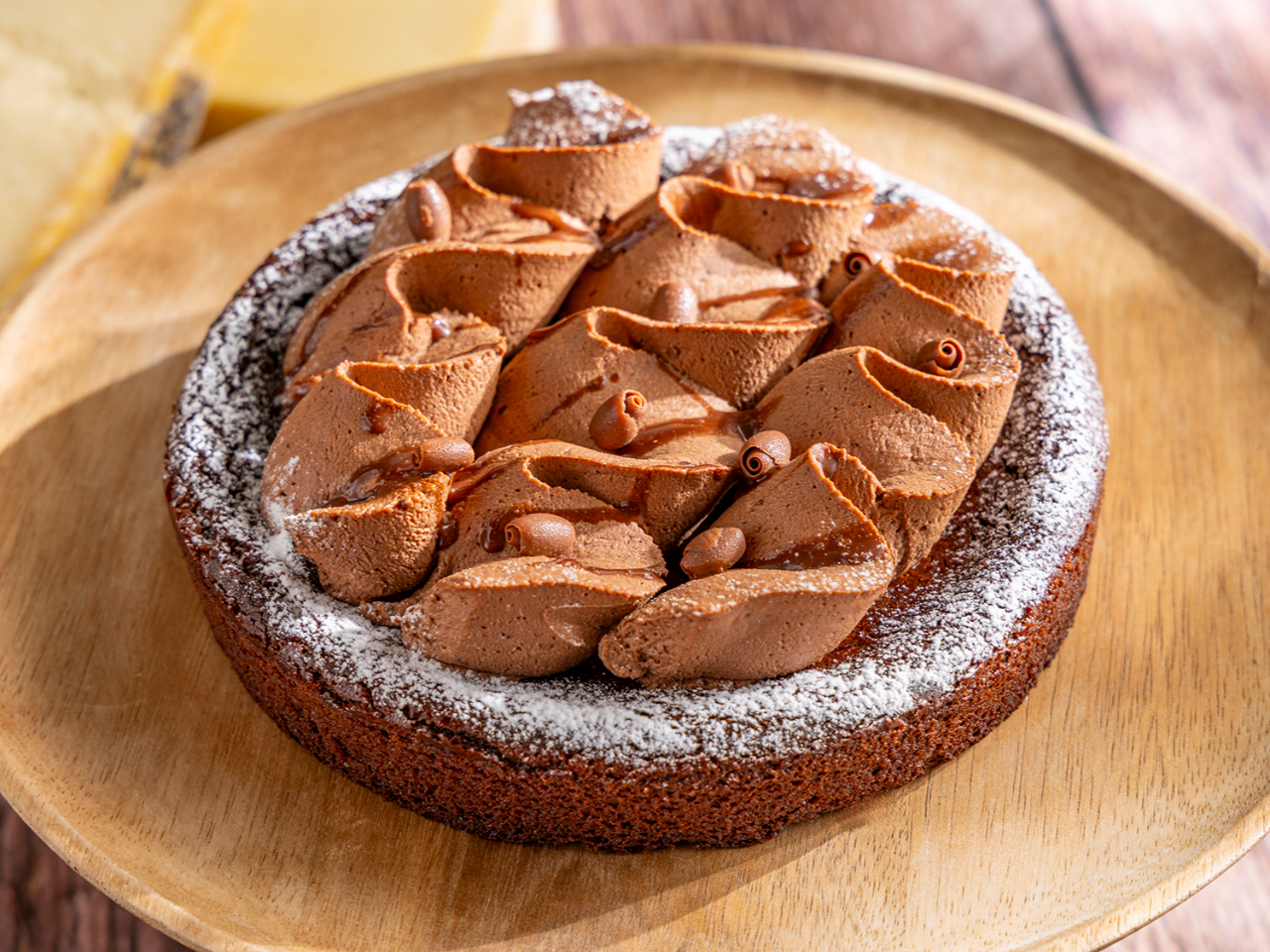 チョコレートバスクチーズケーキ