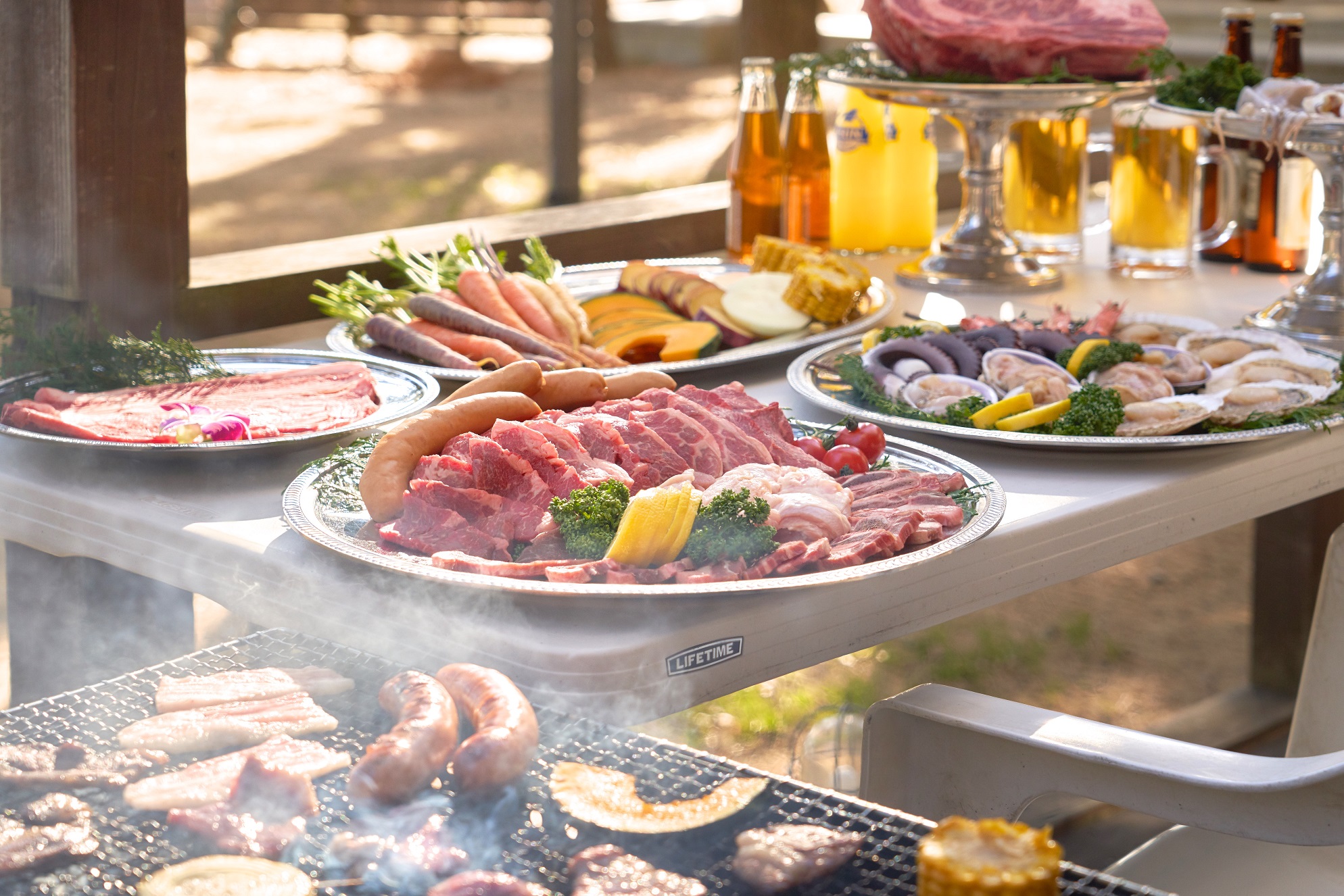 8月 9月限定 夕方の部 須磨海岸で潮風を感じながら楽しいひと時を シーサイド手ぶらbbqプラン 飲み放題付 神戸市立国民宿舎須磨荘シーパル須磨 じゃらん遊び体験