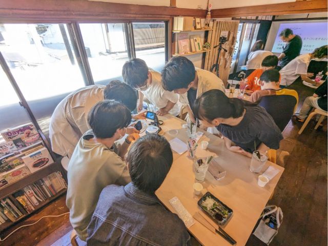 大学のサークルやゼミ、探究活動、修学旅行でも(写真はイベント時の様子です)