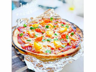 フレッシュトマトが入ったPIZZA!美味しそう〜〜