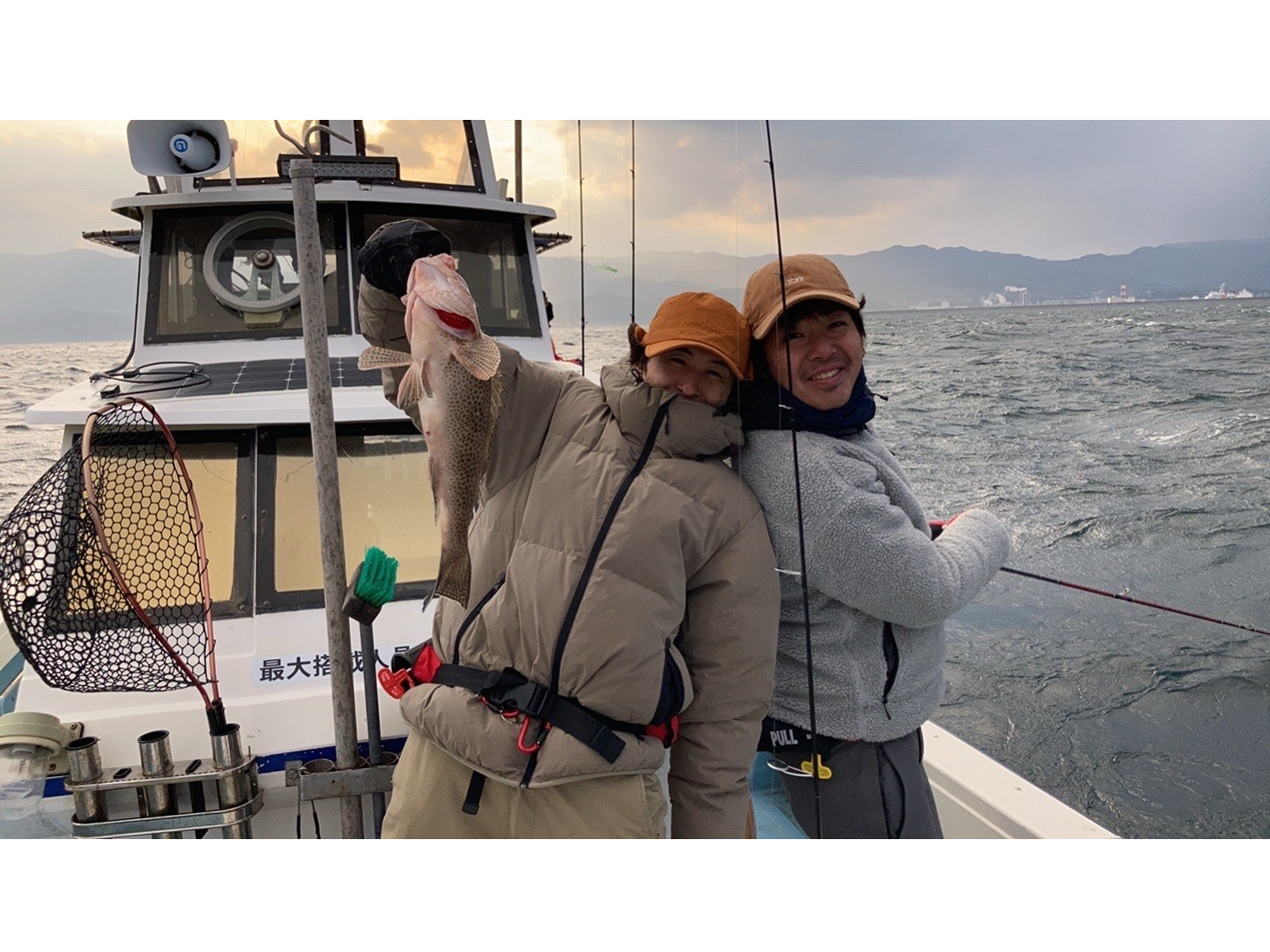 初心者の方や、お子様も楽しめる遊漁船です♪
船釣りを気軽に楽しんでください!