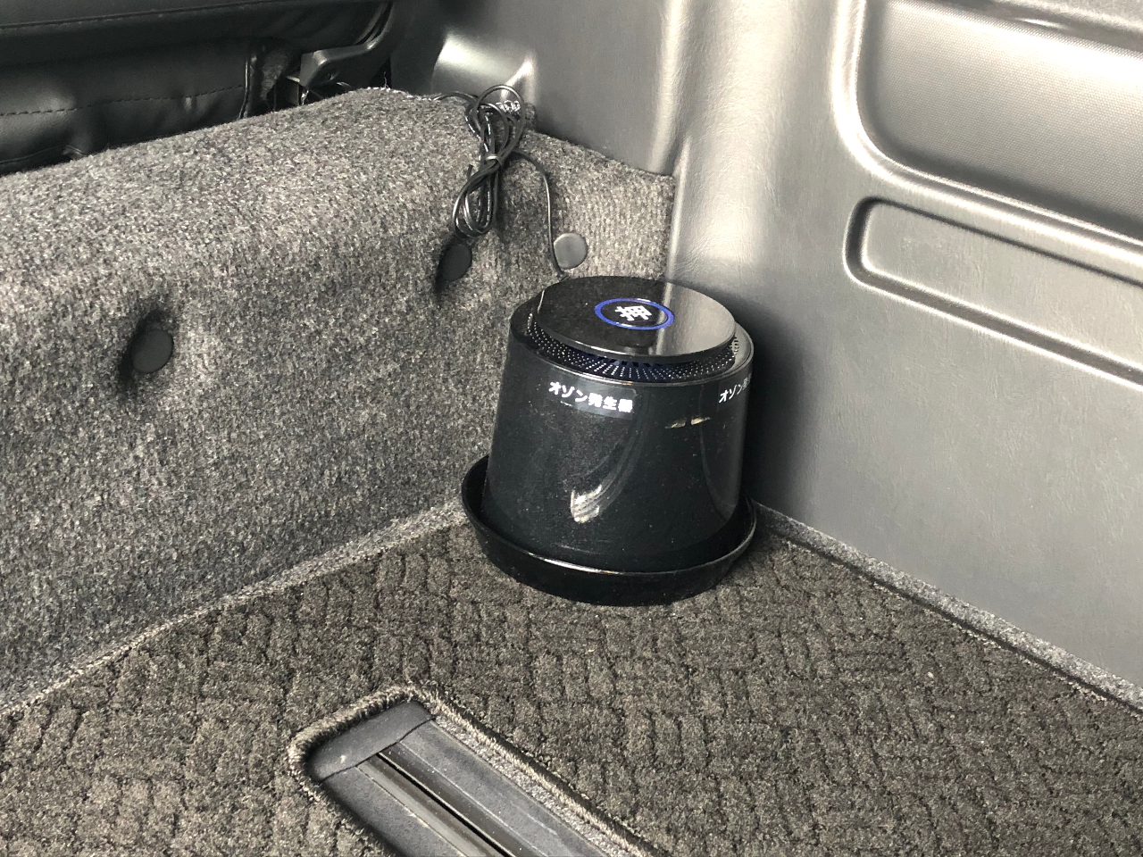 除菌のためのオゾン発生器を搭載!