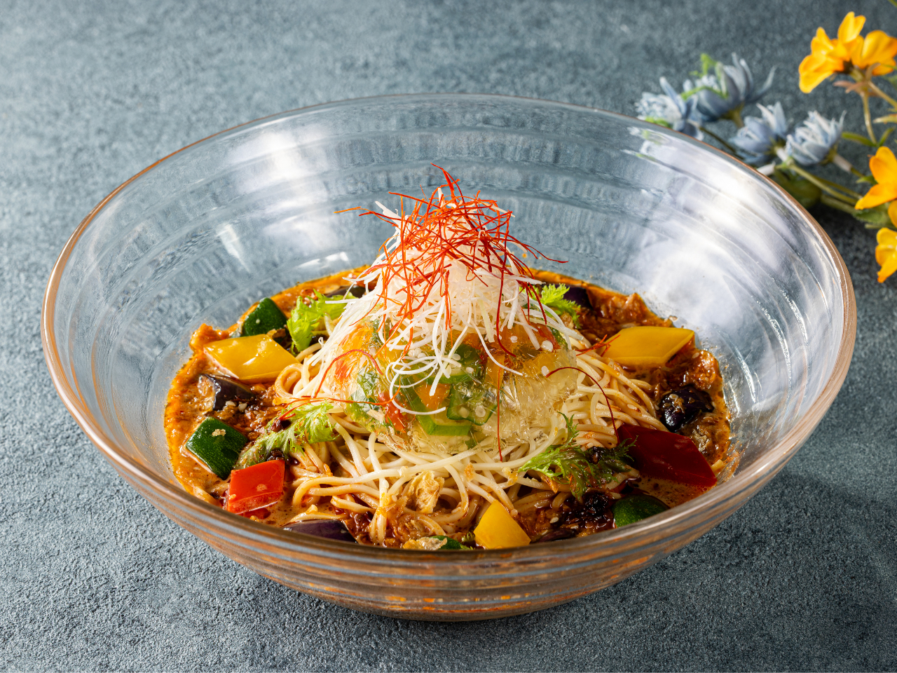 中国料理 古稀殿】冷やし野菜担々麺 期間限定/サンシャインシティ