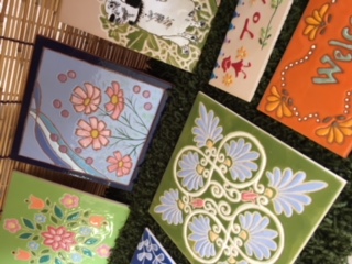 スペインタイル☆鍋敷き・壁掛け絵タイル体験/しらおいスペインタイル