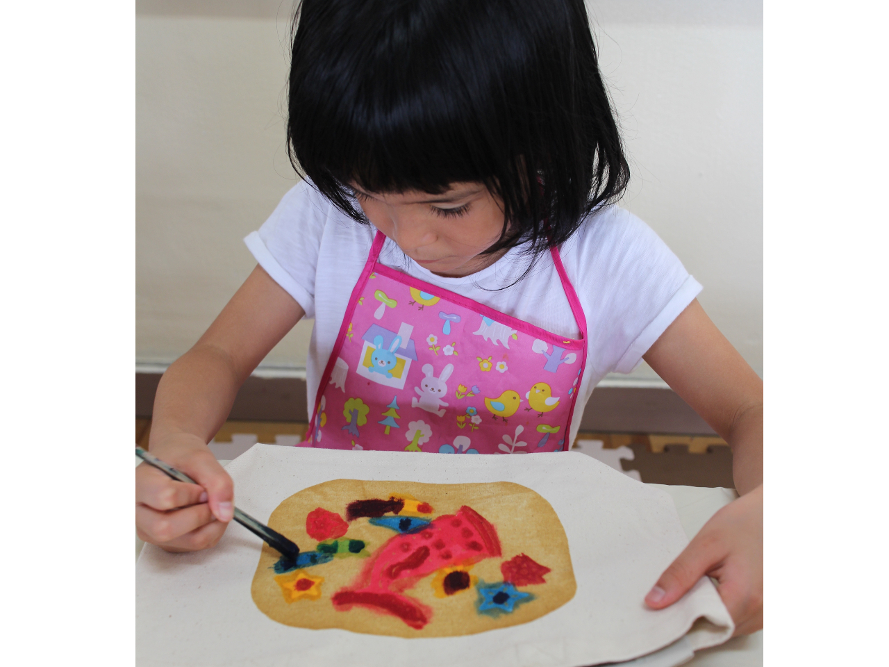 干支 午年(うま)タペストリー 紅型染め体験】沖縄旅行の思い出作り！に