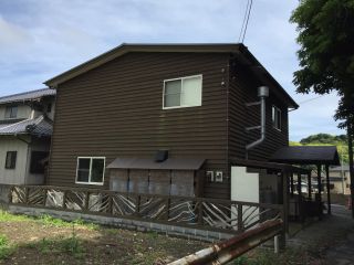 都美恵窯外観です。煙突が目印?