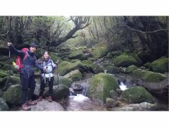 女性でもチャレンジしやすいコースだから、自然を満喫しながら笑顔でトレッキングできます。