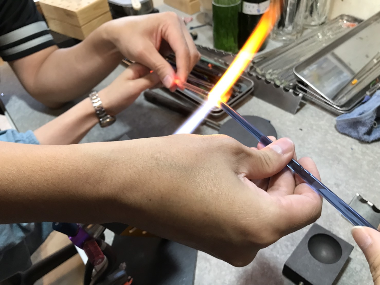 スタッフとマンツーマンで作るので安心