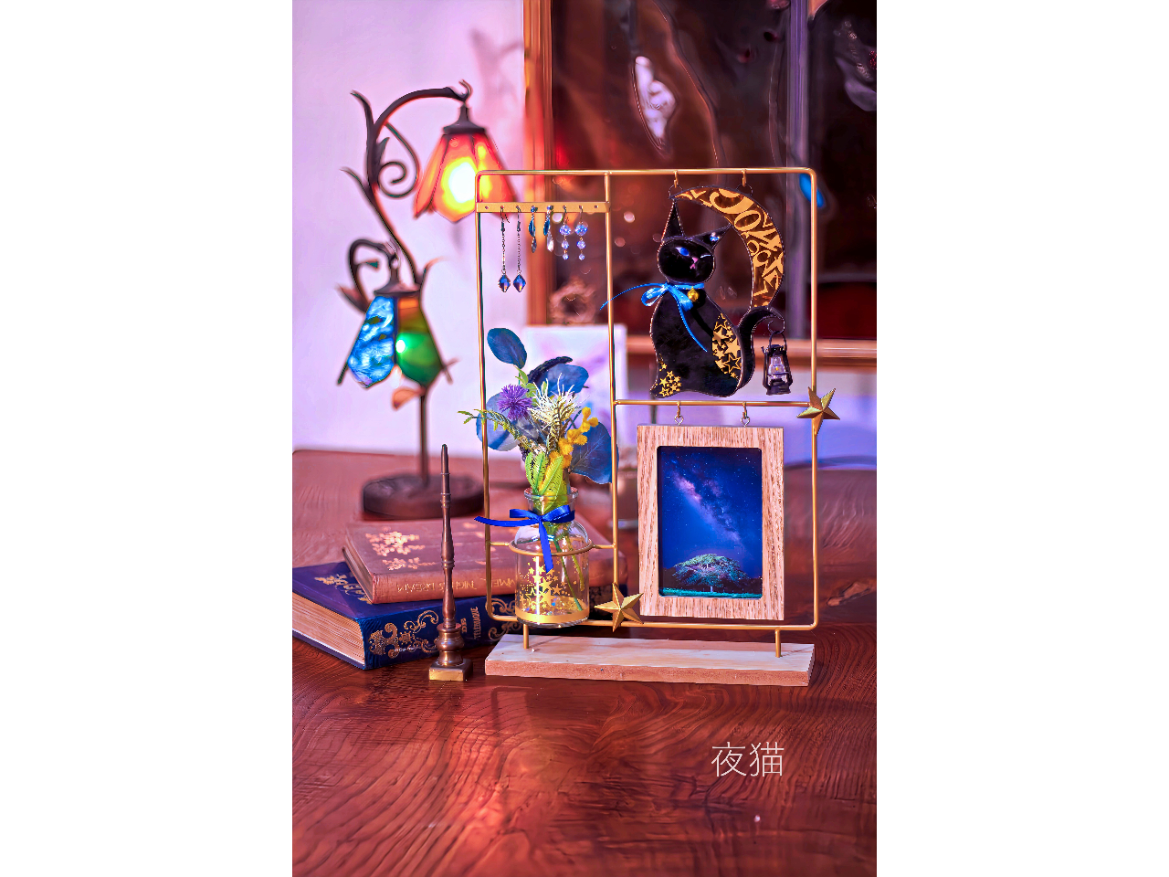 ��LVer.�@�����̉ԕr�Ǝʐ^���Ă��������b�N�t���̍��؃Z�b�g(�s�A�X�͕t���܂���j