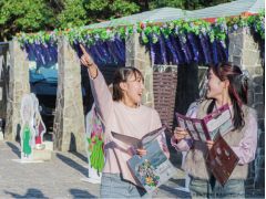 お昼は謎解きラリーに挑戦しよう!