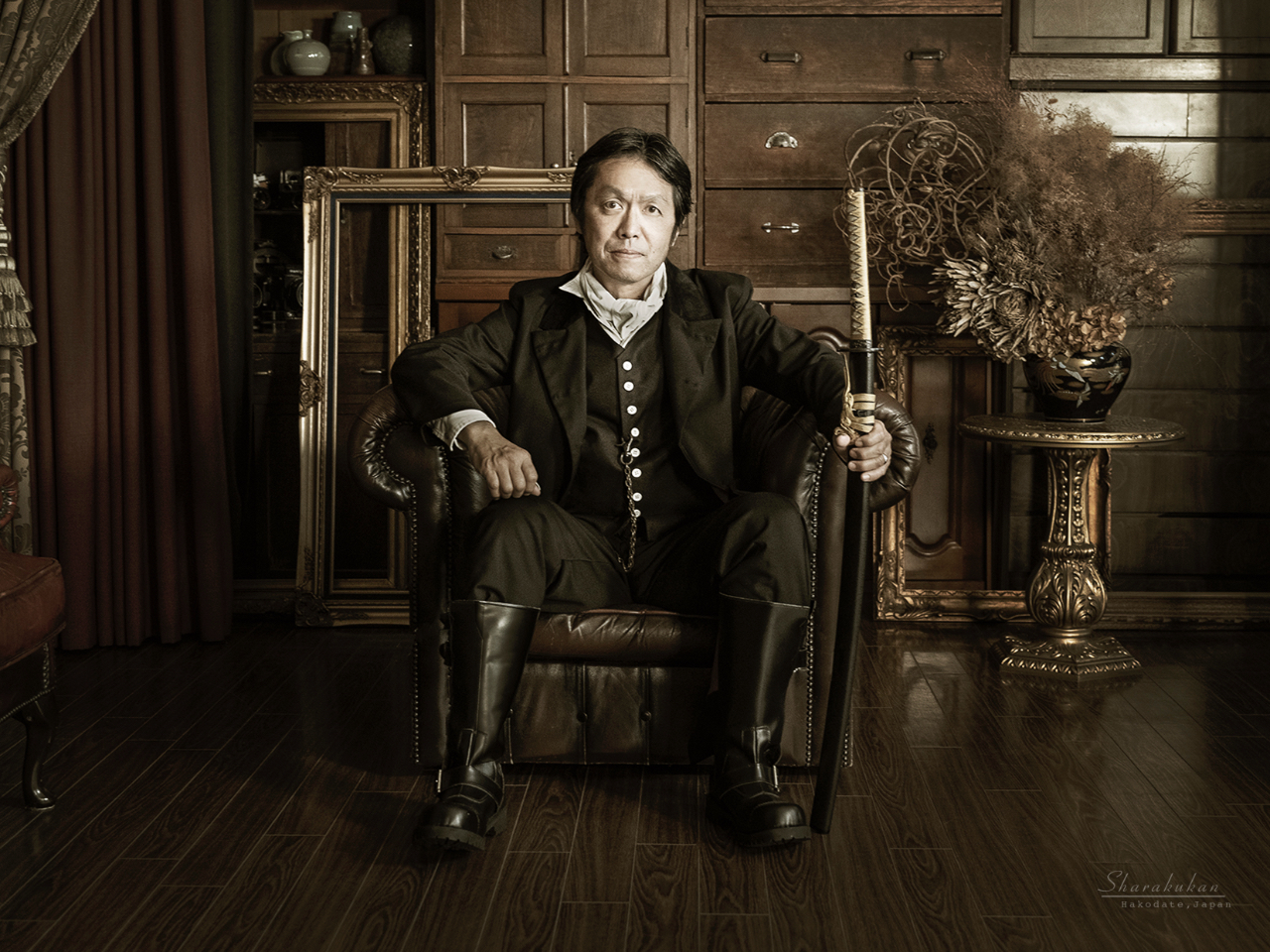 【サムライスタイル】土方歳三を撮影した写真館で時空を超える撮影体験を ☆土方歳三...