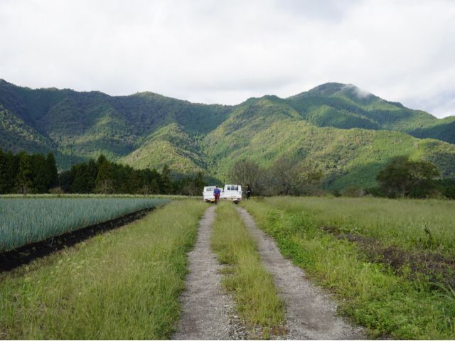 体験場所は、山に囲まれたのどかな場所です♪