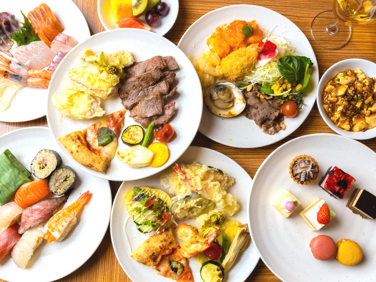 【日帰りビュッフェプラン】四季の味覚満載!清風荘自慢の冬の劇場型ビュッフェ♪≪入...