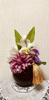 アレンジフラワー アーティフィシャルフラワーでお供えアレンジメント体験 アトリエ花色ホーマック西岡店 じゃらん遊び体験 アレンジフラワー アーティフィシャルフラワーでお供えアレンジメント体験 アトリエ花色ホーマック西岡店 じゃらん遊び体験