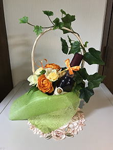 アレンジフラワー アーテフィシャルフラワーでアレンジメント体験レッスン お正月アレンジ アトリエ花色ホーマック西岡店 じゃらん遊び体験
