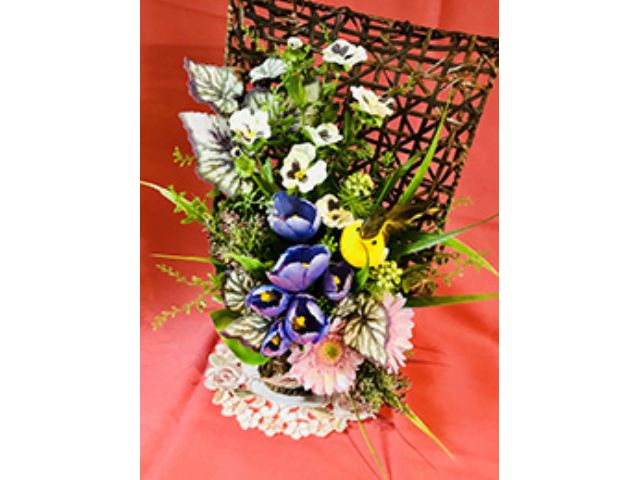 アレンジフラワー アーテフィシャルフラワーでアレンジメント体験レッスン お正月アレンジ アトリエ花色ホーマック西岡店 じゃらん遊び体験 アレンジフラワー アーテフィシャルフラワーでアレンジメント体験レッスン お正月アレンジ アトリエ花色ホーマック西岡店 じゃらん遊び体験