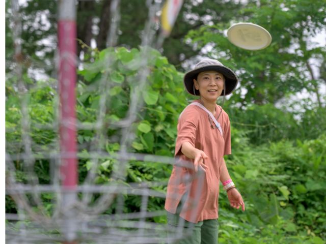 気分爽快!ディスクゴルフ