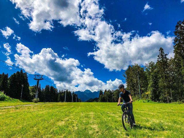 マウンテンバイクで大自然を駆け巡ろう!
