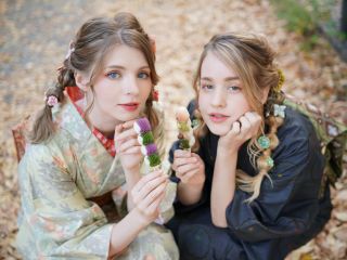 鎌倉花のん・秋の着物散策